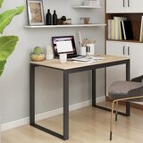 Maison Chic Računalniška miza - pisarniška miza črna in hrast 110x60x73 cm iverna plošča, (21785304) | Shoptok.si