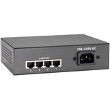  LevelOne 5-Port Fast Ethernet PoE Switch, 802.3at /af PoE, 4 PoE Outputs, 65W | shoptok.hr