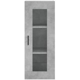  Visoka komoda siva betona 34,5x34x180 cm od konstruiranog drva | shoptok.hr