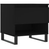  Stolić za kavu crni 50 x 46 x 50 cm od konstruiranog drva | Eponuda.com