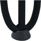 vidaXL Noge za mizo za lase 4 kosi črna 42 cm trdno jeklo | Shoptok.si