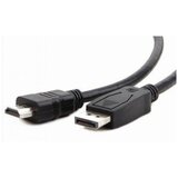 Gembird DisplayPort na HDMI kabal CC-DP-HDMI-1M, 1m, DP male to HDMI type A male | Eponuda.ba
