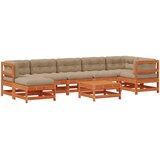  Set lounge namještaja za vrt 8 pcs Voštanosmeđa | Eponuda.com