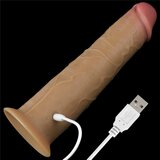 Lovetoy 2024 Vibracijski Penis Lovetoy Dual Layered Rotator 8'' | Shoptok.si