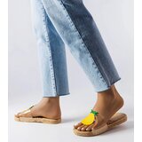 Gemre Transparent slides with pineapple Foddie | shoptok.hr