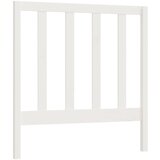 Maison Chic posteljno vzglavje - vzglavna omarica - nočna omarica belo 95x4x100 cm trdna borovina, (21705932) Cene