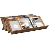  Polica za časopise s policom Staro drvo 90 x 53 x 28,5 cm | Eponuda.com