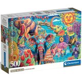 Clementoni Karneval slonova 500-dijelna HQC kompaktna slagalica - | shoptok.hr