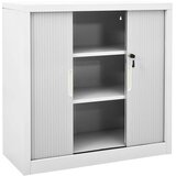  s kliznim vratima sivi 90 x 40 x 90 cm čelični | shoptok.hr