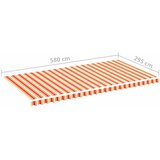  Zamjenska tkanina za tendu žuto-narančasta 6 x 3 m | Eponuda.com