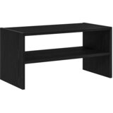  Stalak za cipele koji se može složiti crni hrast 60x30x30,5 cm | shoptok.hr