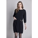 Legendww crna haljina sa diskretnim zlatnim detaljima | Eponuda.com