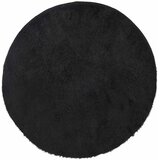  Čupavi tepih s visokim vlaknima NAVARRA crni 120x120 cm | Eponuda.com