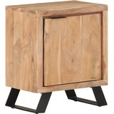  Noćni ormarić 40x30x50 cm masivno bagremovo drvo sa živim rubom | shoptok.hr