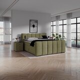 Premium Living Postelja Boxspring Elysia, Zelena, 180x220 | Shoptok.si