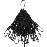 The Living Store Bungee elastična vrv s kavlji 25 kosov 17 cm - Bungee Vrv, (21657906) | Shoptok.si