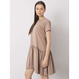 FANCY Dress-FA-SK-6927.21P-dark beige | shoptok.hr