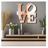WALLXPERT Ogledalo Ozgl506, 47x48 cm, Rose-gold | Eponuda.ba
