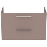 Ideal Standard siva/bež stenska omarica za pod umivalnik 100x63 cm i.life b | Shoptok.si