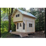 Male kuće Drvena vrtna kuća BUNKIE ALBERTA 355 × 325 cm – bez završnog krovnog pokrova | shoptok.hr
