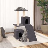  Penjalica za mačke sa stupovima za grebanje tamnosiva 82 cm | shoptok.hr