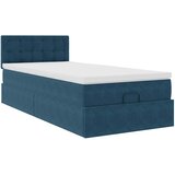  Okvir kreveta s madraca tamnoplavi 90x190cm baršunasti | shoptok.hr
