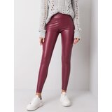 RUE PARIS Leggings-RV-LG-6007.11-dark red | ePonuda.com