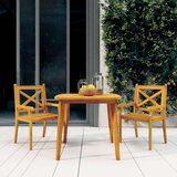  Vrtni stol 85 x 85 x 75 cm od masivnog bagremovog drva Cijene