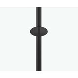  Dvostruka preklopna tuš-kabina ESG 120 x 68 x 130 cm crna | shoptok.hr