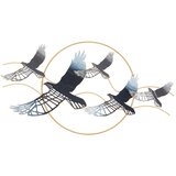 Mauro Ferretti Kovinska stenska dekoracija 91x50 cm Birds – | Shoptok.si