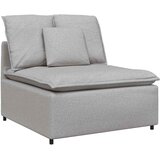  Modularna sofa s jastucima, tkanina, oblak sive boje Siva | shoptok.hr