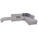 Garden Pleasure Siva vrtna sedežna garnitura za 5 oseb Wellington - | Shoptok.si