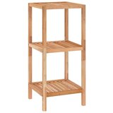 vidaXL Kopalniška polica 36x36x79 cm trden orehov les | Shoptok.si