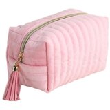 YESSS! neseser plišani kockasti roze | Eponuda.com