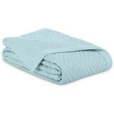 AmeliaHome Svetlo modro prešito pregrinjalo iz mikrovlaken 170x210 cm Ophelia – Cene