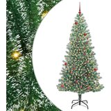 VidaXL Umjetno Božićno Drvo s Snježnim Flokom i LED Svjetlom 210 cm VidaXL Umjetno Božićno Drvo s Snježnim Flokom i LED Svjetlom 210 cm Slike