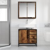  Set namještaja za kupaonicu 2 kom. Staro drvo 80 x 33 x 60 cm | shoptok.hr