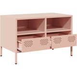 TV ormarić ružičasti 68 x 39 x 43,5 cm hladno valjani čelik | Eponuda.com