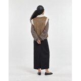 Only ONLZEN BONDED WAISTCOAT Smeđa Slike