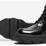 Only Gležnarji z vezalkami 'ONLTOLA-16' črna | Shoptok.si