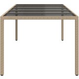  Stol za vrt Bež 250 x 100 x 75 cm poliratan | Eponuda.com