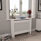 vidaXL pokrov za radiatorje 2 kosa bel 112x19x81,5 cm mediapan cene