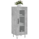  Komoda siva boja betona 34,5x34x90 cm od konstruiranog drva | shoptok.hr