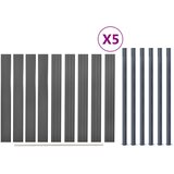  Set panela za ogradu sivi 872x186 cm WPC | shoptok.hr