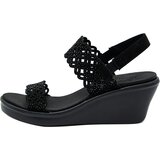 Skechers Sandali & Odprti čevlji Rumble On - Sassy Dayz Črna | Shoptok.si