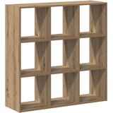  Regal za knjige boja artisian hrast 102x32x102 cm drveni | shoptok.hr