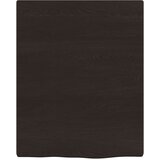  Kupaonska radna ploča tamnosmeđa 40x50x2 cm tretirano drvo | shoptok.hr