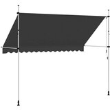 vidaXL tenda na ručno uvlačenje 350 cm antracit | shoptok.hr
