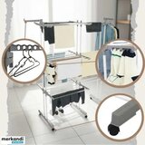 Kinghoff KH-2044 Sušilica za Rublje – 3 Razine, Sklopiva, 30 kg, 6 Kotačić | shoptok.hr