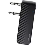 Bluetooth 5.1 avdio adapter, oddajnik z dvojnim 3,5 mm priključkom, - črn, (5000309130)